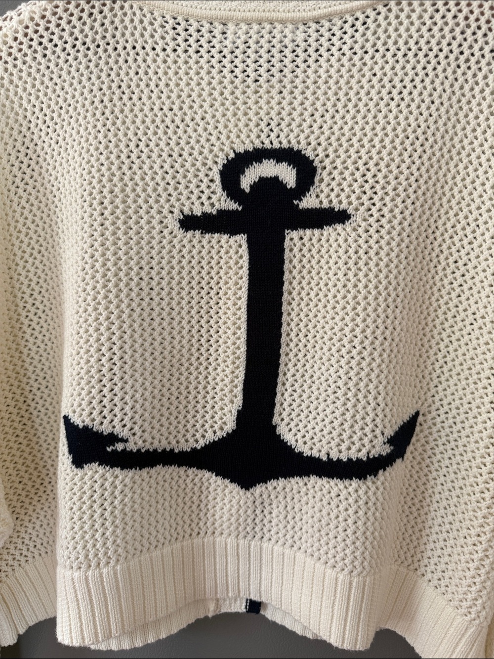 525 America Mesh Long Sleeve Cardigan Size M NWT - Picture 5 of 6